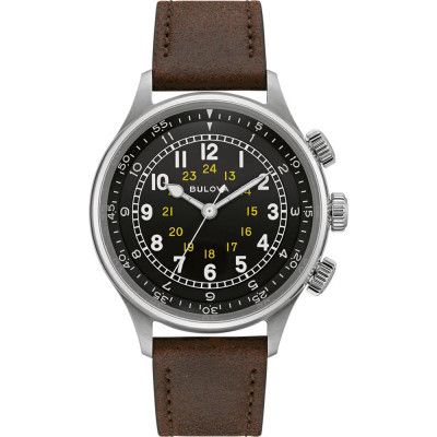 Bulova® Analogue 'A-15 Pilot' Men's Watch 96A245