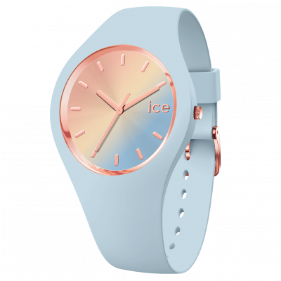Ice Watch® Analogue 'Ice Sunset - Pastel Blue' Women's Watch (Small) 020639