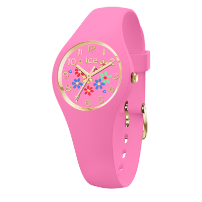 Ice Watch® Analogue 'Ice Flower - Pinky Bloom' Girls's Watch 021731