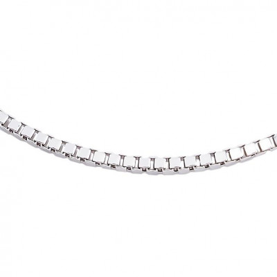 Women's Whitegold 18C Necklace - White KD-2001