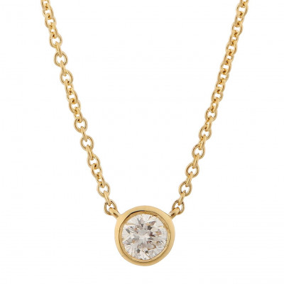 'Alexandria' Women's Yellow gold 18C Chain with Pendant - Gold KD-2034/1
