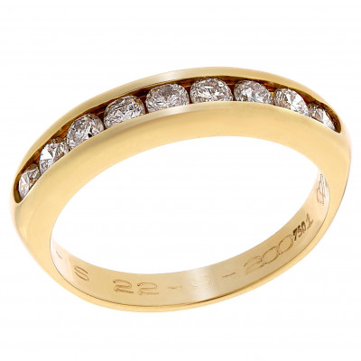 Women's Yellow gold 18C Ring - Gold RD-3003