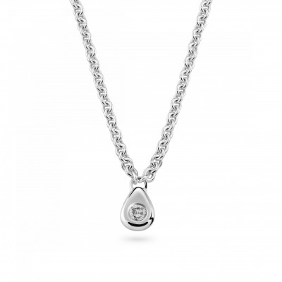 'Arina' Women's Whitegold 18C Necklace - Silver TR-018/1
