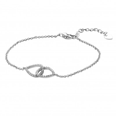 Orphelia® Women's Sterling Silver Bracelet - Silver ZA-7050