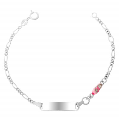 Orphelia® 'Megane' Child's Sterling Silver Bracelet - Silver ZA-7136