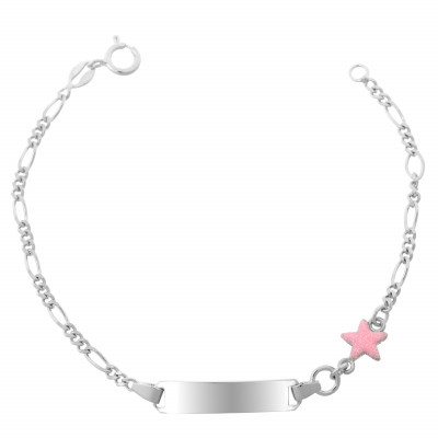 Child Unisex's Sterling Silver Bracelet - Silver ZA-7138