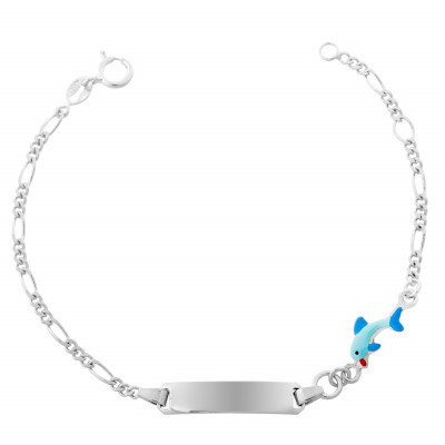 Child Unisex's Sterling Silver Bracelet - Silver ZA-7151
