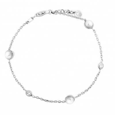 'Emilia' Women's Sterling Silver Bracelet - Silver ZA-7380