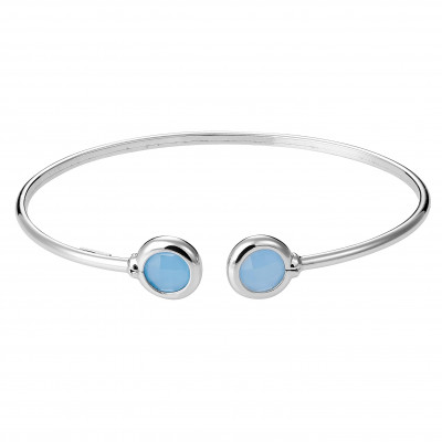 'Thea' Women's Sterling Silver Bracelet - Silver ZA-7403