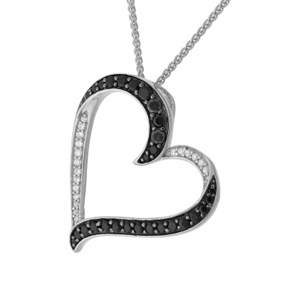 Women's Sterling Silver Chain with Pendant - Silver ZH-7069