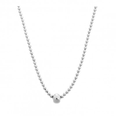 'Faye' Women's Sterling Silver Necklace - Silver ZK-7157