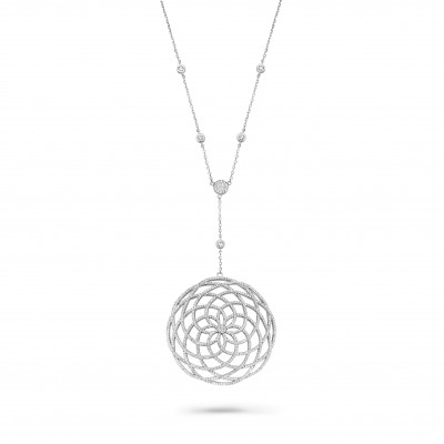 Orphelia® Women's Sterling Silver Chain with Pendant - Silver ZK-7215
