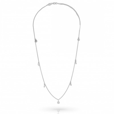 'Heritage' Women's Sterling Silver Necklace - Silver ZK-7559