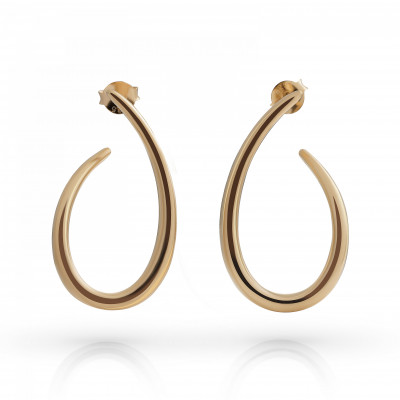 Orphelia® 'Cherry' Women's Sterling Silver Drop Earrings - Rose ZO-7551/RG