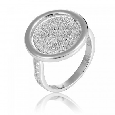 Women's Sterling Silver Ring - Silver ZR-7444