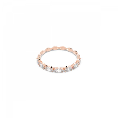 Swarovski® 'Vittore' Women's Gold Plated Metal Ring - Rose 5351769