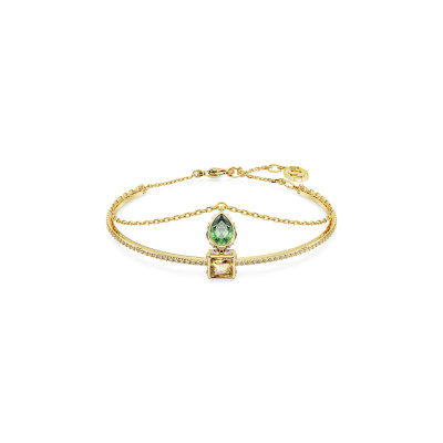 Swarovski® 'Stilla' Women's Gold Plated Metal Bracelet - Gold 5662924