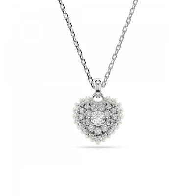 Swarovski® 'Hyperbola' Women's Base Metal Necklace - Silver 5684386