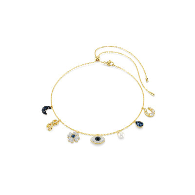 Swarovski® 'Symbolica' Women's Gold Plated Metal Necklace - Gold 5692164