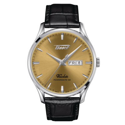 Tissot® Analogue 'Heritage Visodate Powermatic 80' Men's Watch T1184301602100