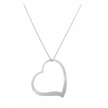 Orphelia® 'Becky' Women's Sterling Silver Chain with Pendant - Silver ZK-7193