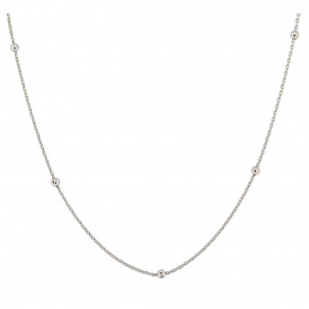 Orphelia® Women's Sterling Silver Chain without Pendant - Silver ZK-7200