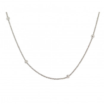 Orphelia® Women's Sterling Silver Chain without Pendant - Silver ZK-7201