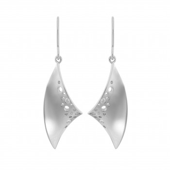 Orphelia® 'Ella' Women's Sterling Silver Drop Earrings - Silver ZO-7369