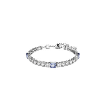 Swarovski® 'Matrix' Women's Base Metal Bracelet - Silver 5666426