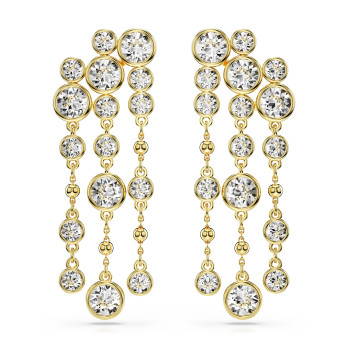 Swarovski® 'Imber' Women's Gold Plated Metal Drop Earrings - Gold 5680093