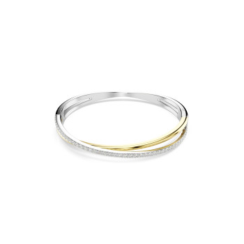 Swarovski® 'Hyperbola' Women's Base Metal Bracelet - Silver/Gold 5689720