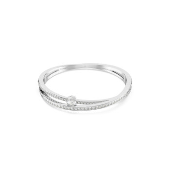 Swarovski® 'Hyperbola' Women's Base Metal Bracelet - Silver 5691225