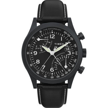 Timex® Chronograph 'Waterbury Traditional Fly Back' Men's Watch TW2W48000