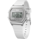 Ice Watch® Digital 'Ice Digit Retro - Metal Silver Mirror - White' Women's Watch (Small) 022734