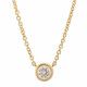 'Alexandria' Women's Yellow gold 18C Chain with Pendant - Gold KD-2034/1