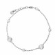 'Milena' Women's Sterling Silver Bracelet - Silver ZA-7379