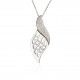 Women's Sterling Silver Chain with Pendant - Silver ZH-4778