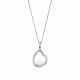 'Baptiste' Women's Sterling Silver Chain with Pendant - Silver ZH-7507