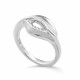 'Anet' Women's Sterling Silver Ring - Silver ZR-7520