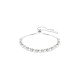 Swarovski® 'Matrix' Women's Base Metal Bracelet - Silver 5689633