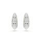 Swarovski® 'Sublima' Women's Base Metal Drop Earrings - Silver 5692107