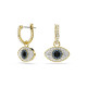 Swarovski® 'Symbolica' Women's Gold Plated Metal Drop Earrings - Gold 5692163