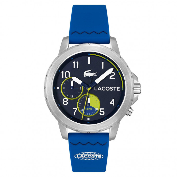 Black and online blue lacoste watch