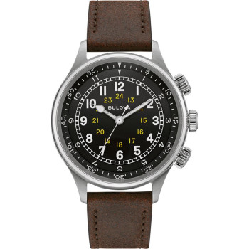 Bulova® Analogue 'A-15 Pilot' Men's Watch 96A245