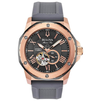 Bulova® Analogue 'Marine Star Automatic' Men's Watch 98A228