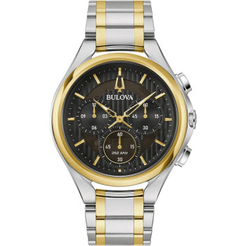 Bulova® Chronograph 'Curv' Men's Watch 98A301