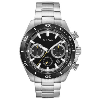 Bulova® Chronograph 'High Frequency Quartz' Men's Watch 98B298