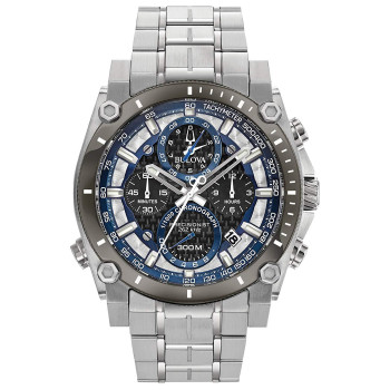 Bulova® Chronograph 'Precisionist / Champlain' Men's Watch 98B316