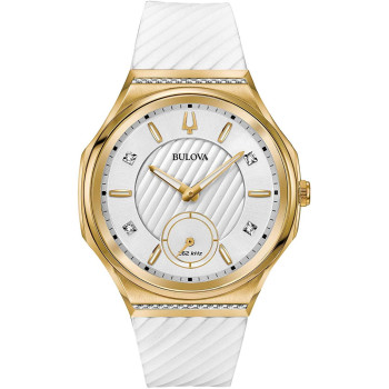 Bulova® Analogue 'Curv' Women's Watch 98R237