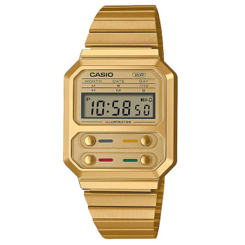 Casio® Digital 'Vintage' Men's Watch A100WEG-9AEF